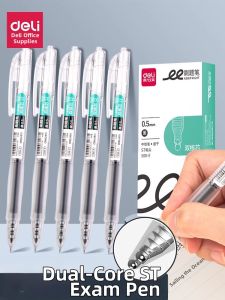 deli | Double Head Quick Drying Student Pen 0.5mm