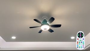 Ceiling Fan with LED Light, Bluetooth Music, & Smart Socket: A Comprehensive Guide