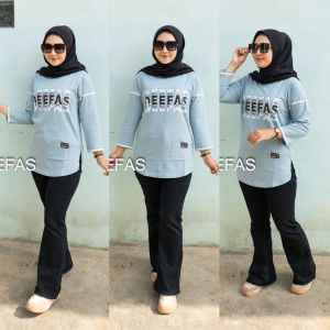 oval motif 02√ atasan wanita bahan katun Combet20s deefas01