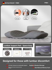 FABX | Lumbar Support Cushion For Back Pain Heat Therapy