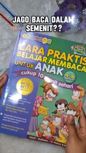Buku Cara Praktis Belajar Membaca Untuk Anak 4-6 Tahun Buku Abacaga Buku Belajar Anak Lancar Membaca