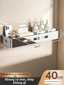 B&W | Kệ Nhà Tắm Inox Dày Không Cần Đục Tường