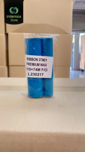 หมึกริบบอน 110x74 (มม. x ม.) หมึกพิมพ์บาร์โค้ด หมึกพิมพ์สติกเกอร์ Ribbon Wax F/O
