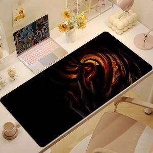 Bandai | Itachi Uchiha N-Naruto Uzumaki Mouse Pad Non-slip Thickened MousePad Large Writing Lockedge Office Student Gaming Cushion