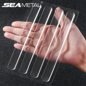 SEAMETAL 10Pcs Car Door Transparent Tape Anti Collision Protector Sticker Door Edge Protection Guard Strip for Home Office
