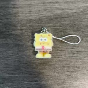 Bandai | Móc Khóa Nhựa Resin Hình Nhân Vật Hoạt Hình Phong Cách Thị Trấn Biển Mặt Dây Chuyền Nhỏ Xinh Dây Đeo Điện Thoại Đồ Trang Trí Sưu Tầm Quà Tặng Sinh Nhật