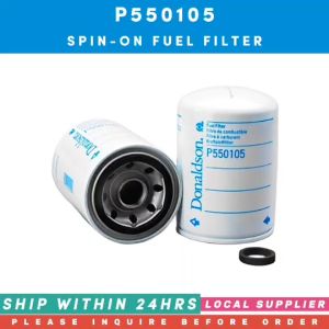 P550105 FUEL FILTER [SPIN-ON PRIMARY 1-14 UN [INQUIRE 1ST PRE-ORDER ONLY!!! LOCAL SUPPLIER ] CROSS-REFERENCE KOMATSU 988732 600-311-8321 CATERPILLAR 3I0750 CUMMINS BM78672 FORD V608T118 HITACHI 4656586 JOHN DEERE 154709