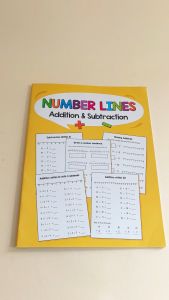 0-20 Number Line Math Workbook Primary Kindergarten Practice Arithmetic Arithmetic Numbers Addition Subtraction Exercise Mathematics Book Add and Subtract Activity Worksheets