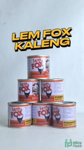 Lem Fox Kaleng 70g: Lem Serba Guna & Lem Kayu