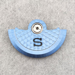 NH35 Oscillating Weight Rotors Hollow Letter Engraved Metal Rotors Compatible For NH35 NH36 NH38 4R Movement Replacement Parts