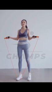 CHAMPS Skipping Lompat Tali Jumping Rope Jump Premium Skipping Lompat Tali Terbagus