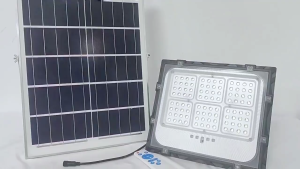 50000W Solar Lights Outdoor Waterproof Super Bright 150LED Solar Flood Light With Solar Panel Intelligent Light Control Switch Charging Indicator Wall Lights For Garden Yard Streets Garage