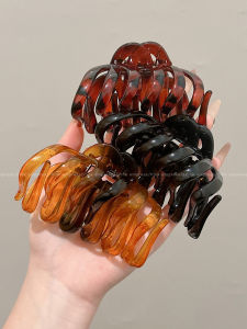 Large Size Shark Hair Clip Womens New 2025 Back of Head Bun Hair Accessories Pink Empress Korean Style Fresh out Fashion Jewelry