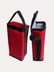 Wine Thermal Bag Red Wine Champagne Gift Box Handbag Insulated Wine Bag Single Double Bottle Wine Packaging Bag Customizable