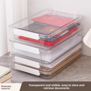 UBT | Home Document Storage Box A4 Compatible Transparent