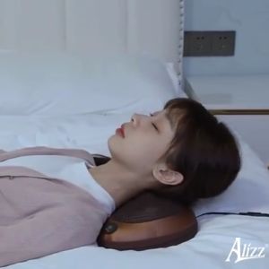 Gối Massage Hồng Ngoại Massage Cổ Vai Gáy ALIZZ 8 Bi Massage Hàng Chính Hãng