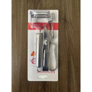 3in1 Alat Pengupas Buah Sayur/ 3Set Parutan Wortel Bawang Serbaguna