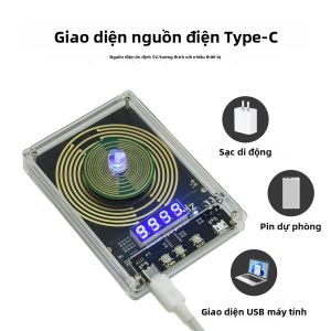 Gaqqee | Máy Tạo Sóng Schumann 7.83Hz Có Thể Điều Chỉnh 0.01Hz-99999Hz Sóng Sin Với Giao Diện Âm Thanh 3.5mm Và Bộ Tạo Tín Hiệu DC 5V Type C