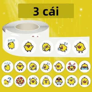 Bandai | Gói Nhãn Dán Biểu Tượng Cảm Xúc Hình Con Gà Hoạt Hình Dễ Thương Dành Cho Máy Tính Để Bàn Máy Tính Xách Tay Trang Trí Sáng Tạo Hình Dán Vui Nhộn Dán Được.