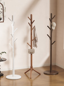 Baoyouni | Giá Treo Áo Gỗ Sồi Đứng Đơn Giản cho Phòng Ngủ