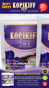 Kopikiff for Her B1T1 Coffee Menstrual Problem Tanggal Baho Vaginal Problem Balik Sikip PCOS %&