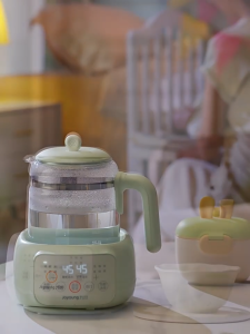 Joyoung Pemanas Susu Elektrik Pengatur Susu Bayi Cerek Termostatik Cerek Elektrik Pintar Rumah Cerek Teh Beraroma Periuk Kesihatan 1200ML