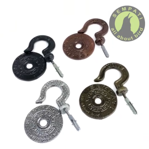 SEMPATI GROSIR Gantungan Atap Plafon Isi 20 Pcs Tempel Ulir Besi Chrome Cor Super Tebal Sempati Gantungan Kapstok Screwhook Cantolan Sangkar Kandang Burung Gantungan Tanaman Pot Kembang Rak Lampu Dll Gdks