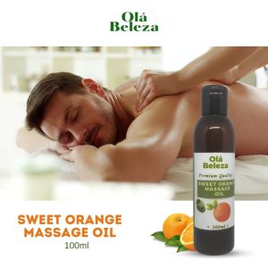 Ola Beleza Sweet Orange Massage Oil: A Luxurious & Soothing Experience