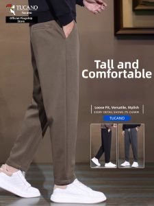 TUCANO | Winter Thicken Loose Straight Pants Men
