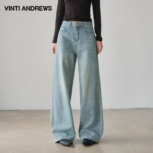 Retro Loose Denim Pants