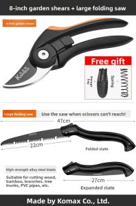 MONLEYTA | Garden Pruning Shears for Trees and Flowers
