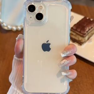 Ốp lưng iphone TPU silicon mềm trong suốt sang trọng chống sốc cho Iphone 7 8 Plus X XS XS Max 11 12 13 14 15 16 Pro Max