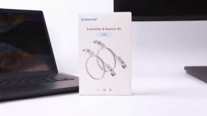 Lemorele P100 เครื่องส่งสัญญาณไร้สาย HDMI และเครื่องรับ 164FT/30M 1080P 60Hz มิเรอร์อะแดปเตอร์ Hdmi แบบไร้สายคอมพิวเตอร์วิดีโอ/เสียง/ไฟล์บนหน้าจอเดียวกันกับ T.v/ โปรเจคเตอร์เครื่องส่งสัญญาณไร้สาย HDMI เพิ่มประสิทธิภาพสำหรับผู้เข้าชมหรือสร้างความสวยงามให้บ้าน