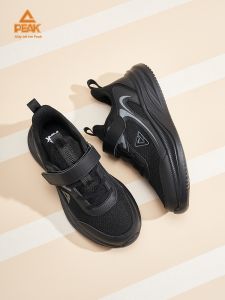 PEAK | Giày Chạy Bộ Nam Sinh Mùa Thu Đông Có Đệm Thoáng Khí Dán Velcro