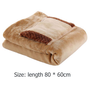 Electric Blanket Mink Velvet Wearable USB Heating Blanket Multifunctional Timer Function Heated Shawl Home Office Knee Warmer