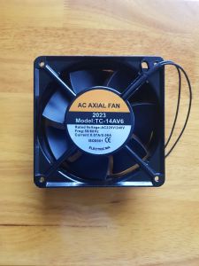 Quạt Model: TC-14AV6 Điệp áp 220vAC-12w Kích thước 12x12x4cm