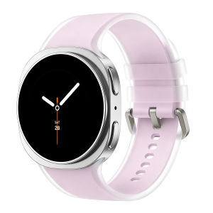 Jelly Transparent Silicone Strap Sports Bracelet for Samsung Galaxy Watch 9 8 40mm 44mm for Galaxy Watch 8 Classic 46mm