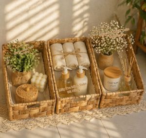 Giỏ Cói Chử Nhật Gọn Gàng Mọi Góc Nhà - Sản Phẩm Nội Thất