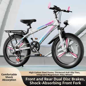 BONINGYU | Youth 24 Inch MTB 8-16 Age