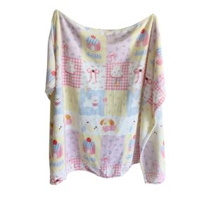 ผ้าห่มขนแกะสองด้าน Milk Velvet อบอุ่น Adorable Fresh Korean Style ผ้าห่มสำหรับฤดูใบไม้ร่วงและฤดูหนาว ผ้าห่มสำหรับใช้ในบ้าน