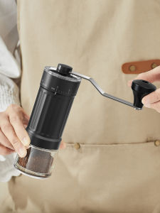 Máy Xay Cà Phê Tay Cầm Thiết Bị Pha Cà Phê Thủ Công Tiện Lợi Cho Gia Đình Bằng Thép Không Gỉ Và Nhựa Dung Tích 25g