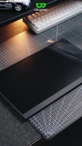 Màn hình di động GOOJODOQ 156 inch với tấm nền IPS góc nhìn rộng 178° độ phân giải FHD 1920x1080Xoay 90° với giá đỡ