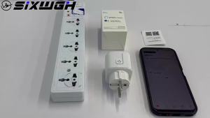 WiFi Socket EU 16A Smart Plug Tuya Power Monitoring Energy Outlet Voice Control Works with Alexa Google Home Smart Life 100-240V