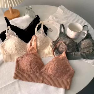 CS ny050  สามเหลี่ยมภาษาฝรั่งเศสคำบางสบายBreathable Braยืดลูกไม้ฝรั่งเศส Women Clothing เสื้อใน  เสื้อในผู้หญิง ชุดชั้นในหญิง