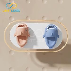 LIMITLESS Sandal Slide Hiu Lucu Anti Slip Poliuretan Nyaman untuk Anak dan Dewasa - Warna Cerah