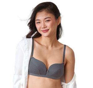 Avon Daisy 2pc Nonwire Full Cotton Bra Set (Missy Collection) comes in color grey and off white suitable for teens and women with small body built