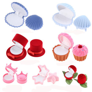 TANGXU926926929 High Quality Package Display Gift Holder Wedding Ring Boxes Velvet Jewelry Box Earrings Necklace Holder Bracelet Container