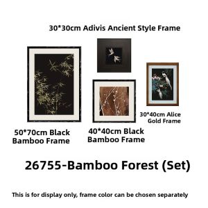 YASISHA | Vintage Style Wall Art Set