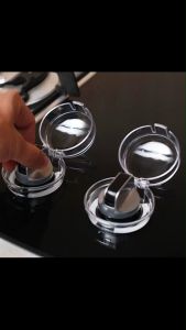 🔥 ฝาครอบหัว เตาแก๊ส พร้อมเทปกาว ฝาครอบลูกบิด 10 ประทาน 🔥