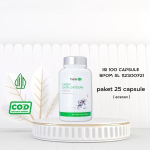 Tianshi Chitin Chitosan Tiens Asam Lambung Gerd - Obat Lambung isi 100 Capsule